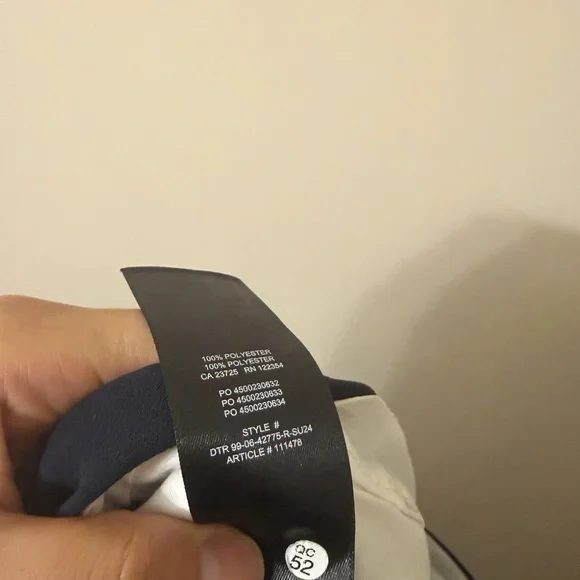 Aritzia Effortless Wider Pant in Dark Night Navy - Picture 5 of 5